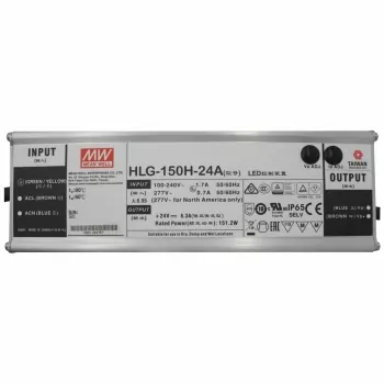 Mean Well Power Supply 24V DC 150W HLG-150H-24A